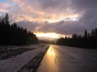 Kyle Pickering and Bobby McDowell walking across Canada